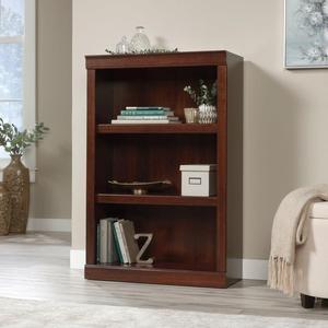 Realspace® 45"H 3-Shelf Bookcase, Mulled Cherry