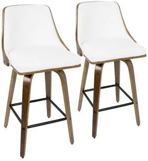 LumiSource Gianna Counter Stool - Set of 2