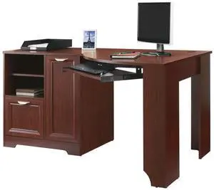 Realspace® Magellan 60"W Corner Computer Desk, Classic Cherry