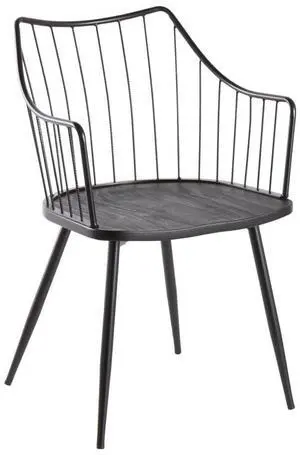 LumiSource Winston Chair, Wood Dining Chairs, Farmhouse Dining Chair, Farmhouse Dining Chair, Kitchen Chairs for Dining Table