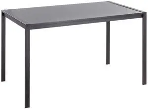 LumiSource Fuji Dinette Table, Dining Height Table, Small Dining Table for 6, Rectangle Dinette Table, Kitchen Table
