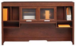 Realspace® Marbury Collection 128"W Hutch, Auburn Brown