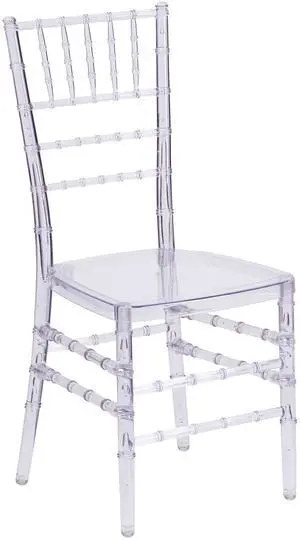 Flash Elegance Crystal Ice Stacking Chiavari Chair Flash Elegance Crystal Ice Stacking Chiavari Chair