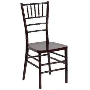 HERCULES PREMIUM Series Mahogany Resin Stacking Chiavari Chair HERCULES PREMIUM Series Mahogany Resin Stacking Chiavari Chair