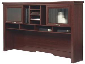 Realspace® Magellan Performance 71"W Hutch For L-Shaped Corner Desk, Cherry