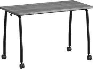 Lorell Training Table, Weathered Charcoal