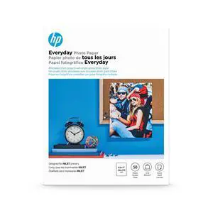 Everyday Photo Paper, Glossy, 8.5x11 in, 50 sheets (Q8723A) Everyday Photo Paper, Glossy, 8.5x11 in, 50 sheets (Q8723A)