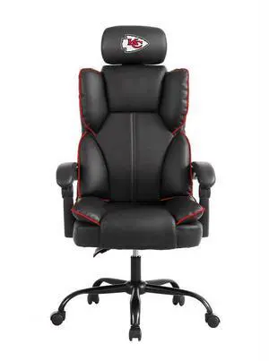 Imperial Black Kansas City Chiefs Champ Chair