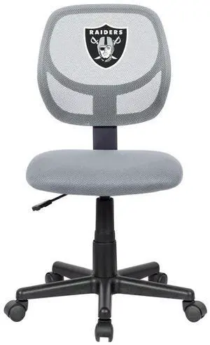 Imperial Officially Licensed NFL Las Vegas Raiders Student Task Chair- Armless Design