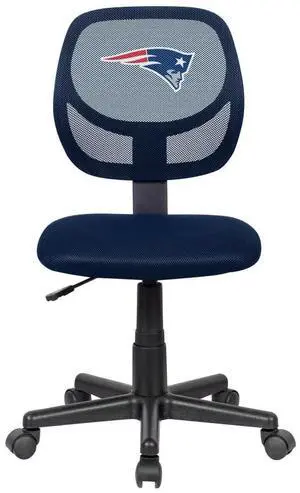 Imperial Officially Licensed NFL New England Patriots Student Task Chair- Armless Design