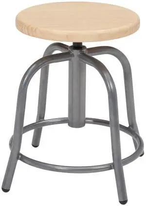 NPS National Public Seating, 19 - 25 Height Adjust Swivel Stool, Primary Color Beige, Included (Qty.) 1, Seating Type Office Stool, Model# 6800W-02