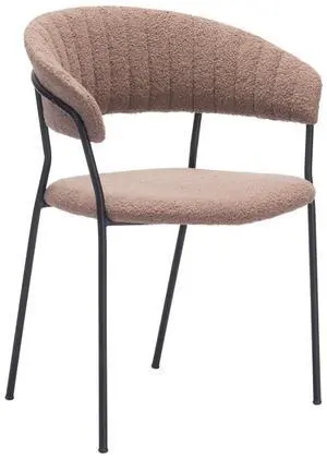 ZUO Josephine Dining Chair Brown