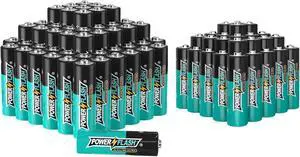POWER FLASH Alkaline AAA48  AA96 Batteries 1.5V Batteries