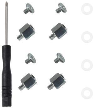 1Set M.2 SSD Screw Kit NGFF NVME SSD Standoff Mounting M.2 NGFF/NVMe Screw Set Stand Off Screw Hex Nut for A-SUS M.2