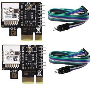 ATP-2Pcs Tuya Wifi PC Computer Power Switch Desktop Computer Remote Boot Startup Card Telecommuting PICE MINI Card