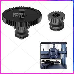 AP-For Elegoo Neptune 4/Pro/Plus/Max Nanocoated Mold Steel Integrated Extruder Gear CNC Printing Kit 3D Printer Parts