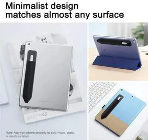 Reusable Elastic Pencil Sleeve Simple Black Pencil Holder for Storage Box Pocket Protective Pen