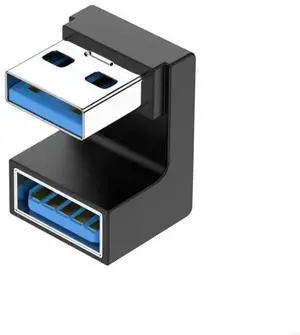 USB Male to Female Adapter Connector USB Header 180 Degree Up Down Notebook Laptop Port Connector