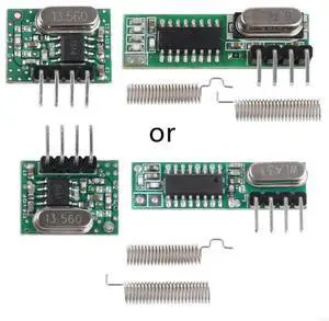 Wireless Transceiver 433Mhz RF Wireless Transmitter Module Receiver Wireless