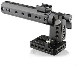 Cheese Top Handle DSLR Top Handle Rig with Top Plate 15mm Rod Clamp Cold Shoe