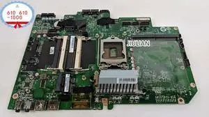 For TOUCHSMART 610 610-1000 INGLEWOOD Motherboard 647610-001 DA0WJ1MB6F0 LGA 1155 System Board