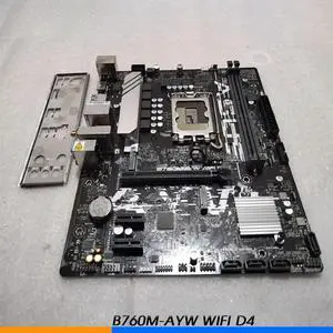 Desktop Motherboard DDR4 M.2 XLR PCle 4.0 HDMI 2.1 WiFi 6 B760M-AYW WIFI D4