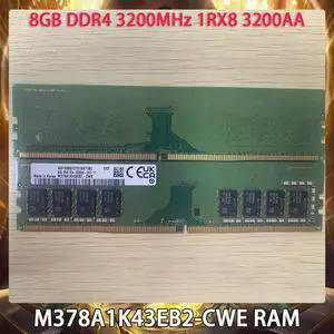 For 8GB DDR4 3200MHz 1RX8 3200 Desktop Memory M378A1K43EB2-CWE RAM