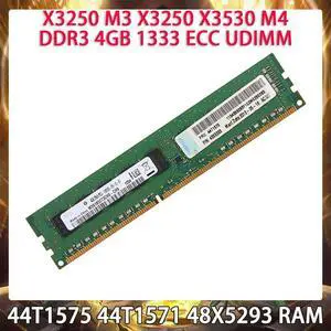 44T1575 44T1571 48X5293 RAM X3250 M3 X3250 X3530 M4 DDR3 4GB 1333 ECC UDIMM Server Memory
