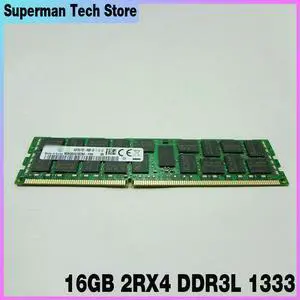 1Pcs For RAM M393B2G70CB0-YH9 16G REG Server Memory 16GB 2RX4 DDR3L 1333