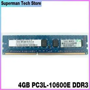 Server Memory For 647907-B21 647657-071 ECC Fast Ship 4GB 2RX8 PC3L-10600E DDR3 1333