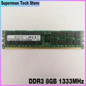 1PCS R420 R620 R710 R720 ECC REG RDIMM RAM Server Memory DDR3 8GB 1333MHz
