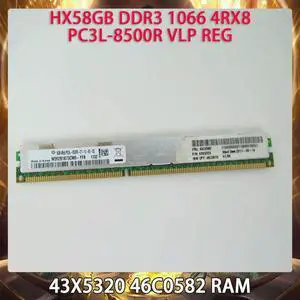 43X5320 46C0582 Server Memory HX5 8GB DDR3 1066 4RX8 PC3L-8500R VLP REG RAM