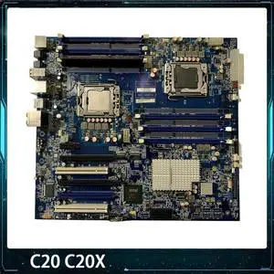 For C20 C20X Dual X58 LGA-1366 FRU 71Y9020 Workstation Motherboard