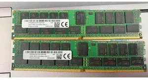 1 Pcs For MT RAM 32G 32GB 2RX4 2666 PC4-2666V MTA36ASF4G72PZ-2G6D1QG DDR4 Memory