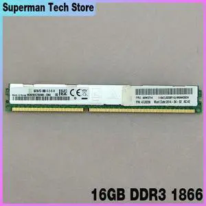 For RAM 46W0712 46W0714 47J0236 REG ECC Server Memory Fast Ship 16GB DDR3 1866