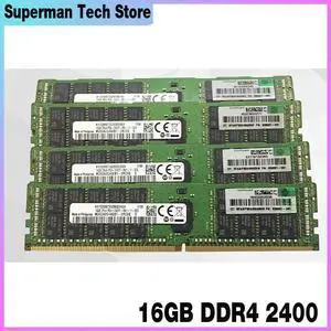 1Pcs For ML150 G9 DL120 G9 DL180 G9 16G ECC REG Server Memory 16GB 2Rx4 DDR4 2400
