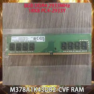 M378A1K43DB2-CVF M378A1K43DB2 RAM For 8GB DDR4 2933MHz 1RX8 PC4-2933Y Desktop Memory