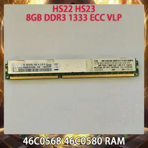 46C0568 46C0580 RAM HS22 HS23 8GB DDR3 1333 ECC VLP Server Memory