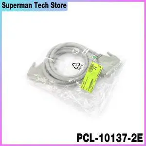 For Advantech SCSI data cable Shielded cable 2 m cable DB-37 connector Double shielded cable 37-pin D-sub PCL-10137-2E