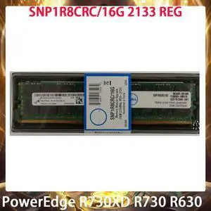 SNP1R8CRC/16G 2133MHz REG For PowerEdge R730XD R730 R630 Memory RAM 2133