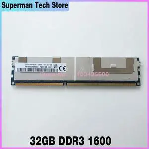 1 Pcs A840-G10 I840-G21 I840-G25 For Sugon Memory 32G 32GB DDR3 1600 ECC RAM