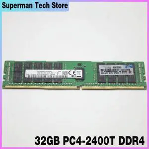 1Pcs 809083-091 805351-B21 819412-001 32G For DL360G9 DL380G9 DL160G9 DL560 G9 ECC REG 32GB 2RX4 PC4-2400T DDR4 2400