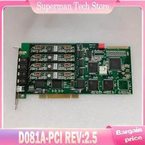 D081A-PCI REV:2.5 DONJIN-DN081A-4F Voice Cassette Four Modules Switch control signal sensor