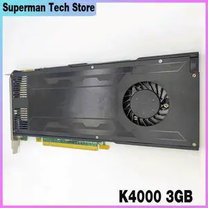 GPU For For Quadro K4000 3GB Professional graphics card 3G video PS rendering 3D modeling CAD