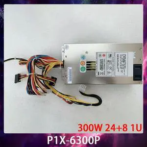 P1X-6300P 300W Device Power Supply 24+8 1U For Industrial Computer Power Supply