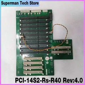 For IEI Industrial Controller Base Plate Iei Pci-14S2-Rs-R40 Rev:4.0