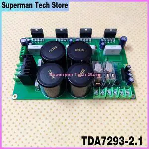 2.1 Three Channel HiFi Fever Amplifier Board SIZE:168×110×50mm TDA7293-2.1 TDA7293