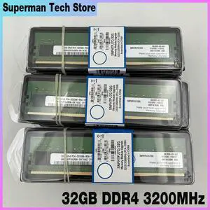 1Pcs SNPHTPJ7C/32G 2Rx8 3200AA RAM For Server Memory 3200 32GB DDR4 3200MHz