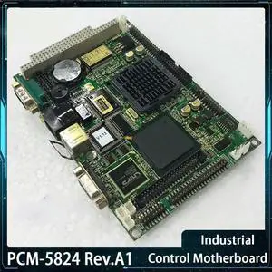 For Advantech PCM-5824 Rev.A1 Industrial Control Board 3.5 Inch Embedded Motherboard