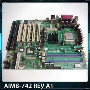 For ADVANTECH AIMB-742 REV A1 2*ISA Industrial Control Board Server Motherboard LGA478